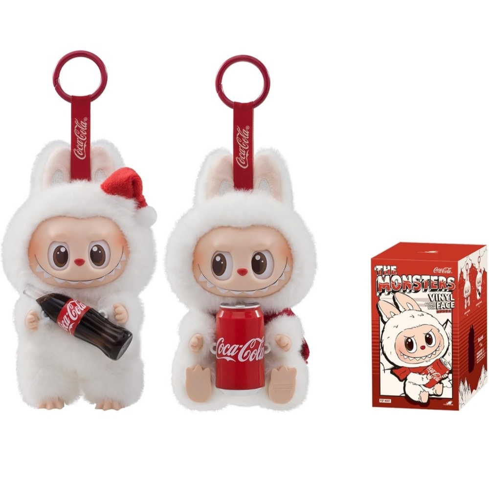 POP MART The Monsters COCA-COLA Series-Vinyl Face Blind Box, Happy Factor.